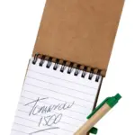 Kartonnen notitieboekje Emory — productfoto 3