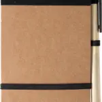 Kartonnen notitieboekje Emory, zwart