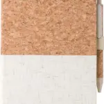 Kurk en linnen notitieboek met pen Kenzo