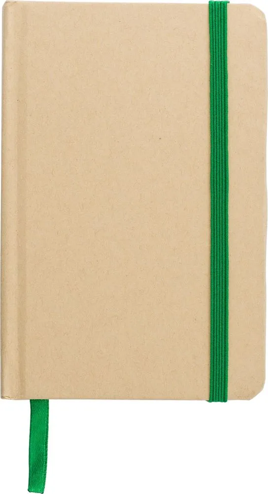 Gerecycled papieren notitieboek (A6) John