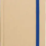 Gerecycled papieren notitieboek (A6) John, blauw