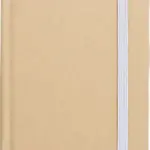 Gerecycled papieren notitieboek (A6) John, wit