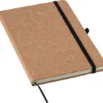 Gerecycled leren notitieboekje (A5) Gianna