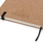 Gerecycled leren notitieboekje (A5) Gianna — productfoto 5