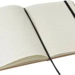 Gerecycled leren notitieboekje (A5) Gianna — productfoto 6