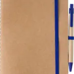 Gerecycled kartonnen notitieboekje (A5) Theodore