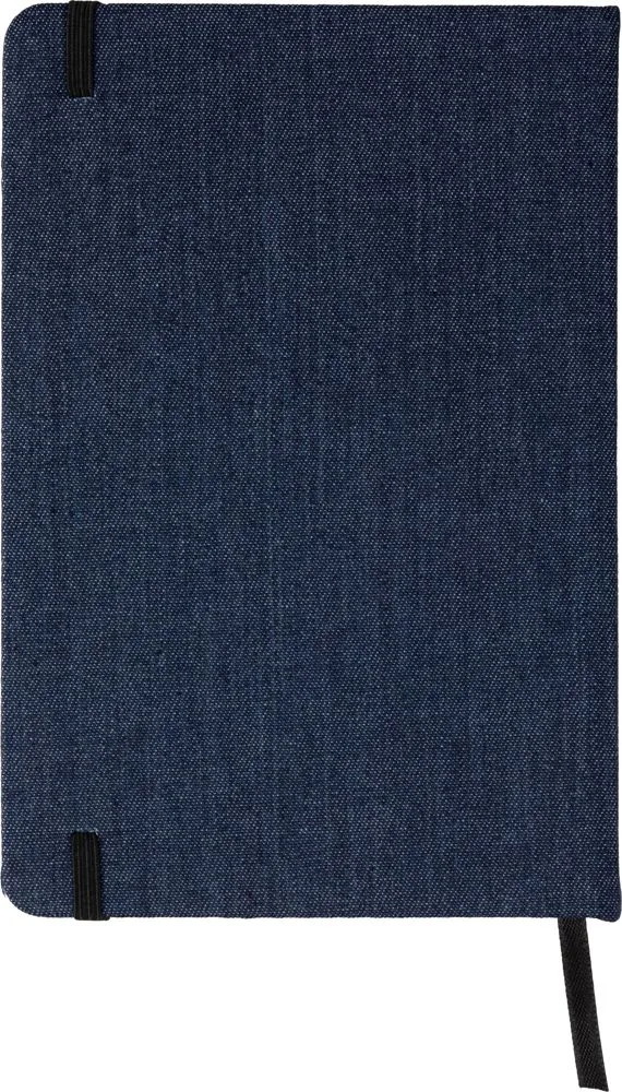 Denim notitieboekje A5 Alfred productfoto 6 - Hidalgo-werbeartikel Denim notitieboekje A5 Alfred — productfoto 6