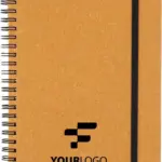Gerecycled leren notitieboek A5 Egon — productfoto 2
