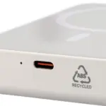 Gerecyclede draadloze oplader powerbank Meno productfoto 7 - Hidalgo Gerecyclede draadloze oplader powerbank Meno — productfoto 7