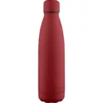 Gerecyclede dubbelwandige drinkfles 500 ml Sunny, bordeaux