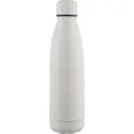 Gerecyclede dubbelwandige drinkfles 500 ml Sunny, wit