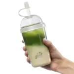 rPet Drinkbeker met rietje Glow 500 ml — productfoto 11