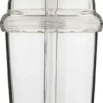rPet Drinkbeker met rietje Glow 500 ml, neutraal
