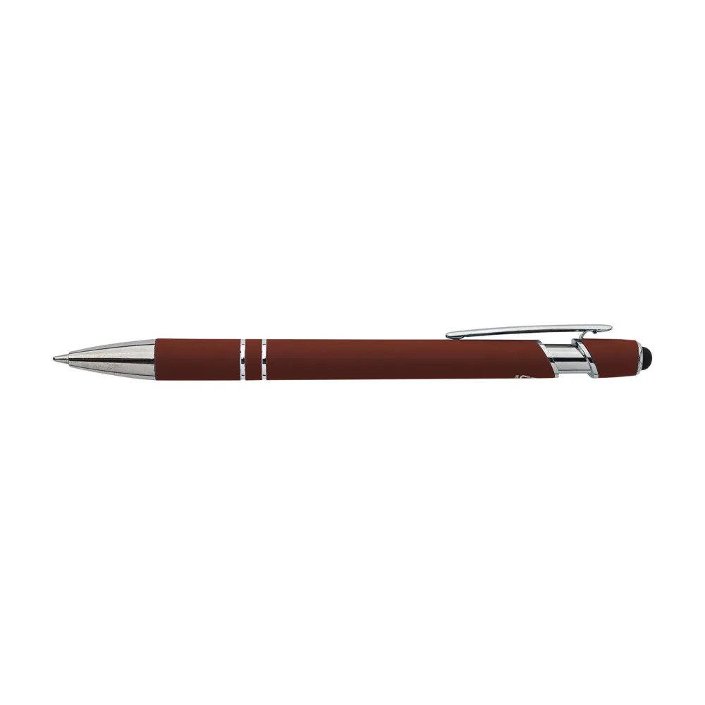 Balpen Primo | Gerecycled | Stylus rood - Hidalgo-werbeartikel Balpen Primo | Gerecycled | Stylus, rood