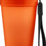 PP Reisbeker Lush 350 ml, oranje