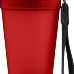 PP Reisbeker Lush 350 ml, rood