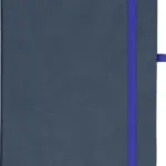 Gerecycled notitieboekje A5 Bloom blauw - Hidalgo Gerecycled notitieboekje A5 Bloom, blauw