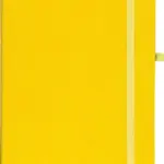 Gerecycled notitieboekje A5 Bloom geel - Hidalgo Gerecycled notitieboekje A5 Bloom, geel