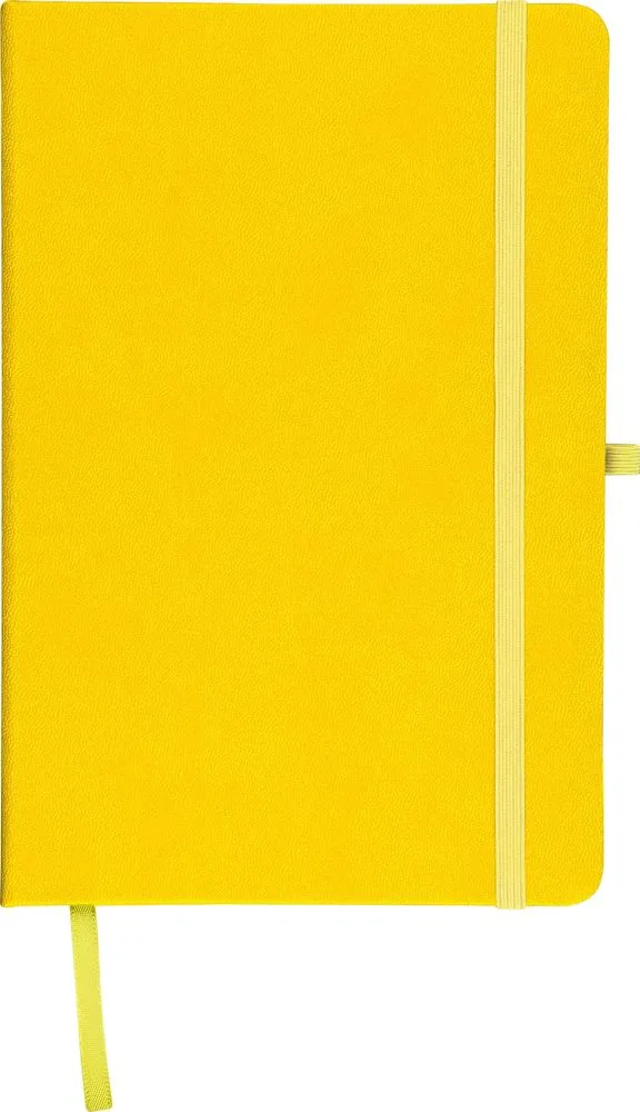 Gerecycled notitieboekje A5 Bloom geel - Hidalgo Gerecycled notitieboekje A5 Bloom, geel