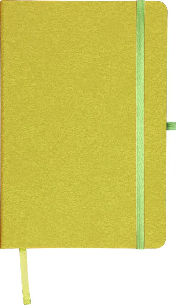 Gerecycled notitieboekje A5 Bloom lime - Hidalgo Gerecycled notitieboekje A5 Bloom, lime