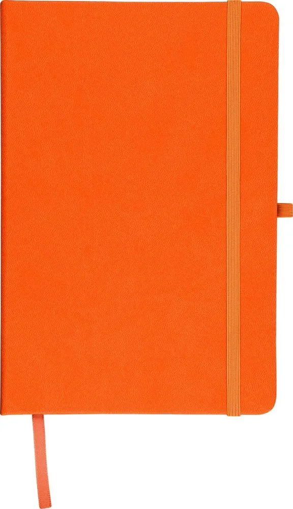 Gerecycled notitieboekje A5 Bloom oranje - Hidalgo Gerecycled notitieboekje A5 Bloom, oranje