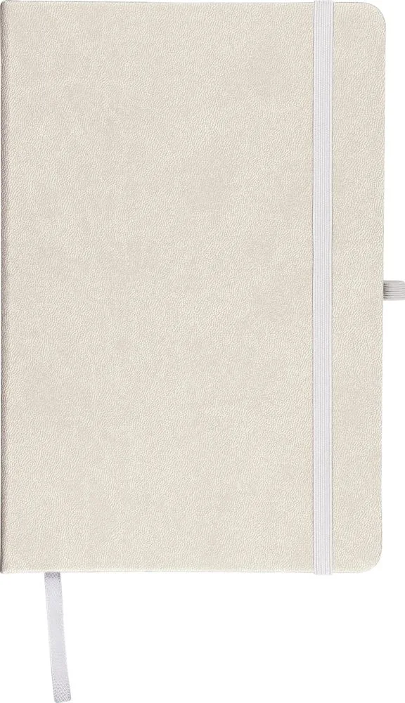 Gerecycled notitieboekje A5 Bloom wit - Hidalgo Gerecycled notitieboekje A5 Bloom, wit