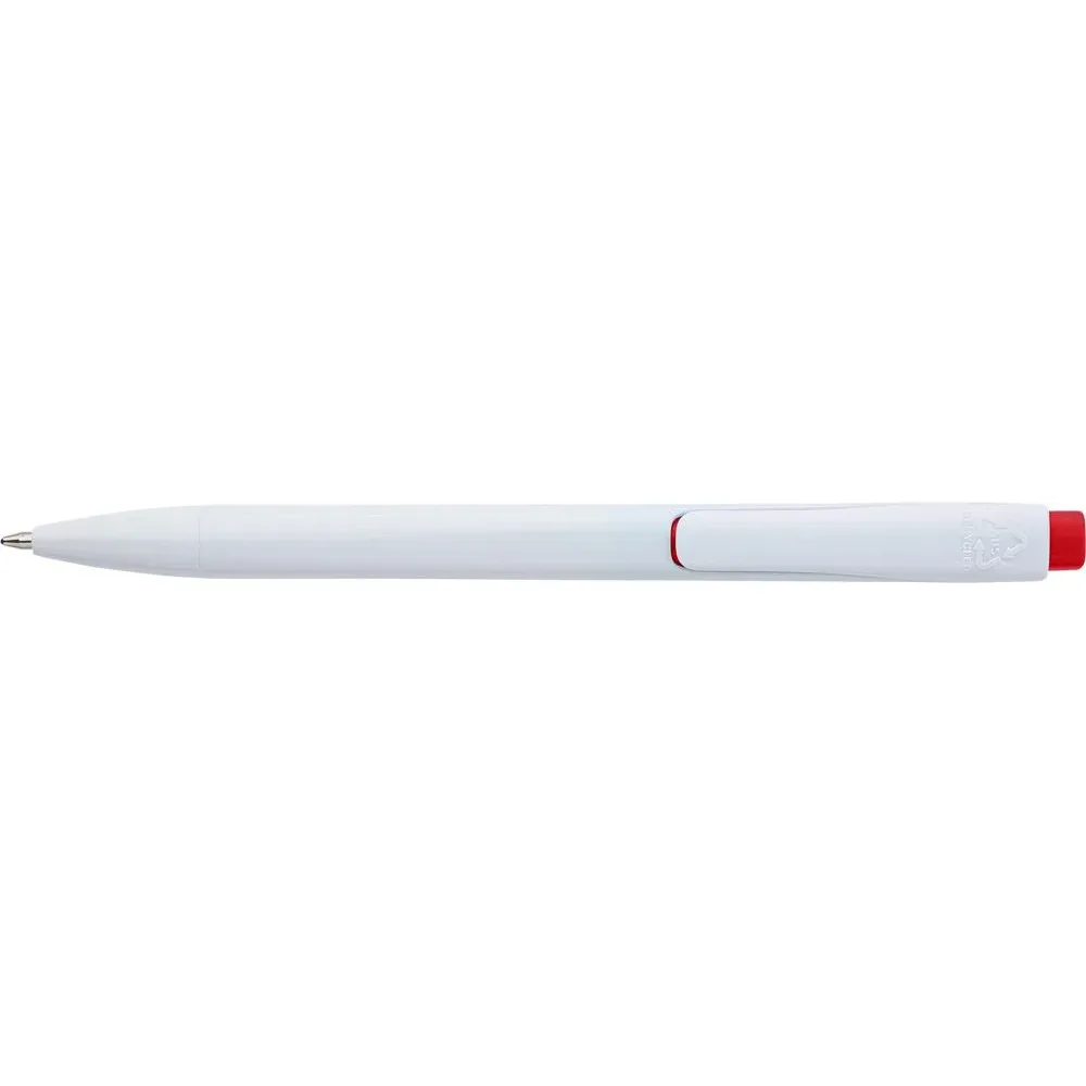 Balpen Oasis | Gerecycled | Vierkante vorm rood - Hidalgo-werbeartikel Balpen Oasis | Gerecycled | Vierkante vorm, rood
