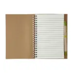 Notitieboek Stella | Gerecycled karton | Gelinieerd | Balpen — productfoto 6