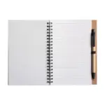 Notitieboek Stella | Gerecycled karton | Gelinieerd | Balpen — productfoto 8