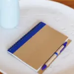 Notitieboek Stella | Gerecycled karton | Gelinieerd | Balpen — productfoto 15