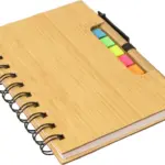 Draadgebonden notitieboekje met balpen Niall — productfoto 5