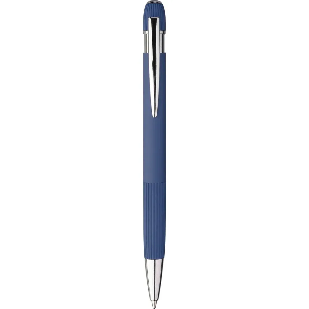 Gerecycled PU-notitieboek A5 en balpenset Tarek productfoto 2 - Hidalgo Gerecycled PU-notitieboek (A5) en balpenset Tarek — productfoto 2