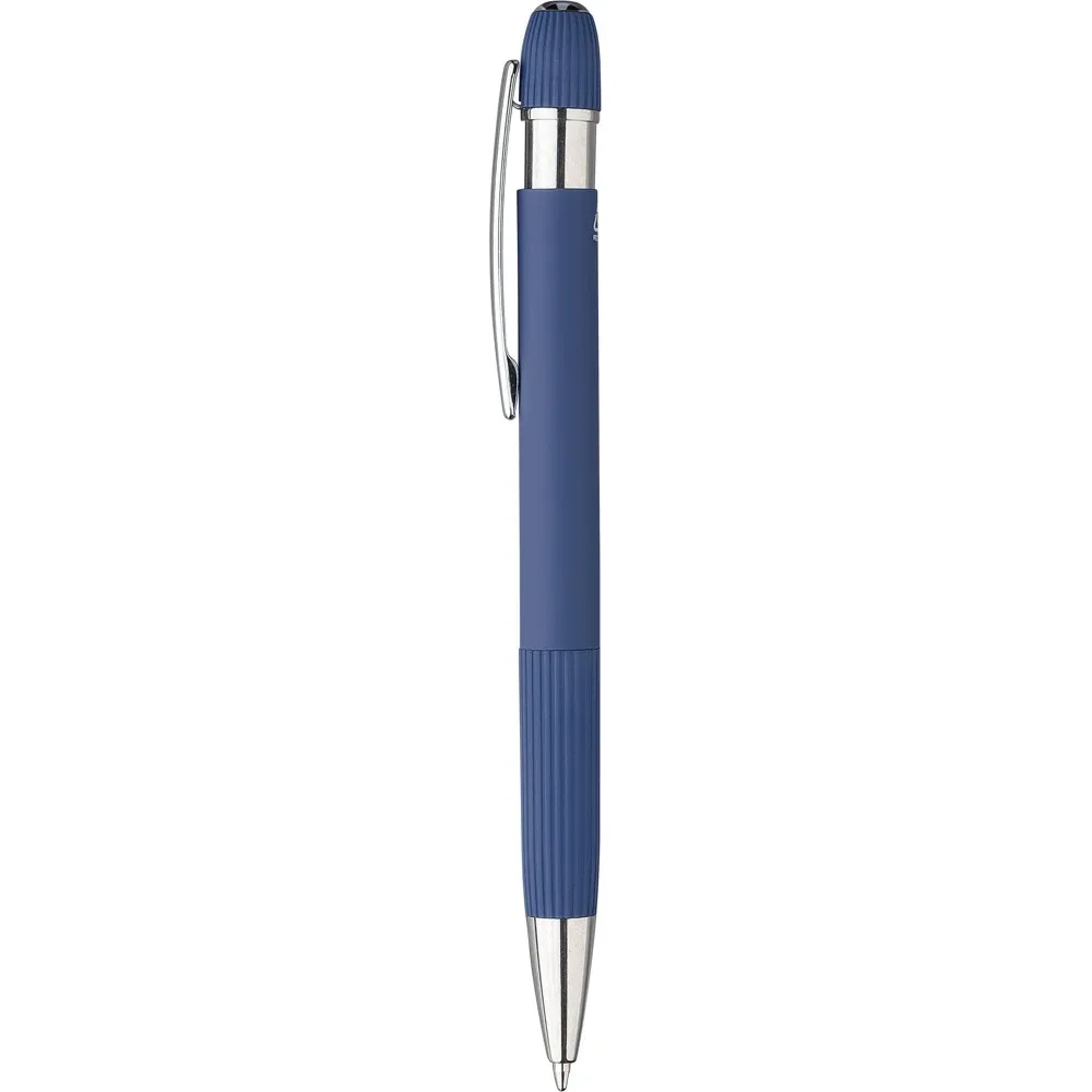 Gerecycled PU-notitieboek A5 en balpenset Tarek productfoto 7 - Hidalgo Gerecycled PU-notitieboek (A5) en balpenset Tarek — productfoto 7