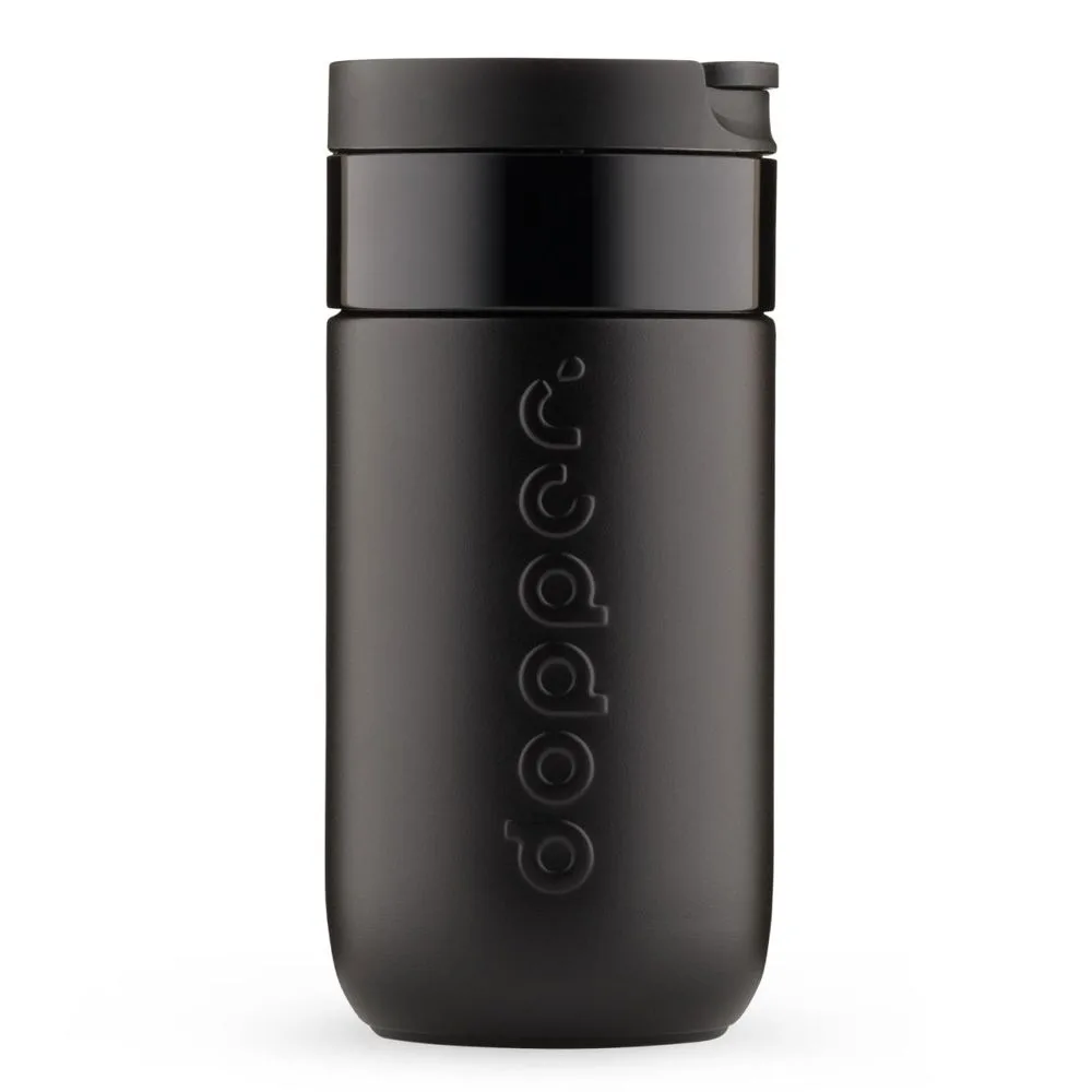 Dopper Travel Mug | 300 ml blazing black - Bidons & Shakers Dopper Travel Mug | 300 ml, blazing black