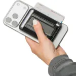 BrandCharger pasjeshouder Wally Stand Pro | Gerecycled productfoto 6 - Hidalgo-werbeartikel BrandCharger pasjeshouder Wally Stand Pro | Gerecycled — productfoto 6