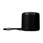 Draadloze speaker Peblo | Gerecycled, zwart