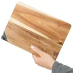 Snijplank Heinz | Gerecycled acaciahout | Met messenslijper — productfoto 6