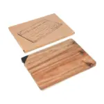 Snijplank Heinz | Gerecycled acaciahout | Met messenslijper — productfoto 8