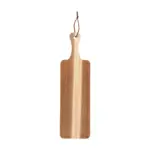 Snijplank Walter | Gerecycled acaciahout | Met handvat — productfoto 3