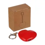 Sleutelhanger met lampje Gleamo | Hartvorm — productfoto 10