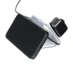 Draadloze oplader Trigo | Gerecycled | 3-in-1 — productfoto 4