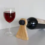 Wijnflessenhouder Vincio | Gerecycled bamboe — productfoto 14