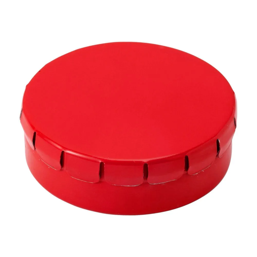 Mintblikje Anika | Klikdeksel rood - Hidalgo-werbeartikel Mintblikje Anika | Klikdeksel, rood
