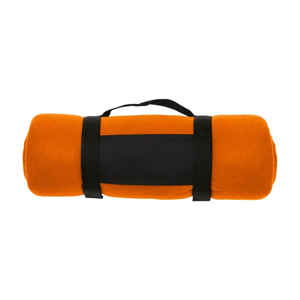 Fleecedeken Nora oranje - Hidalgo Fleecedeken Nora, oranje