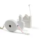Rolmaat sleutelhanger Dane | Kunststof | 2 meter | Huisvorm — productfoto 3