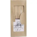 Tekenstift-set Hilary | Kartonnen
