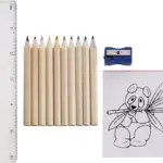 Tekenstift-set Hilary | Kartonnen — productfoto 2