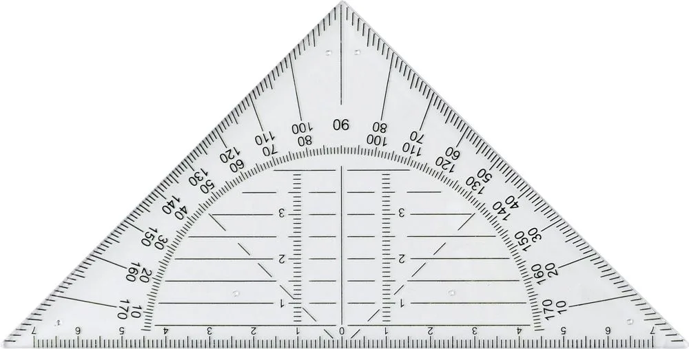 Geodriehoek Jaden | 45° productfoto 2 - Hidalgo Geodriehoek Jaden | 45° — productfoto 2