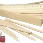 Tekenstift-set Carmelita | Houten doos — productfoto 2
