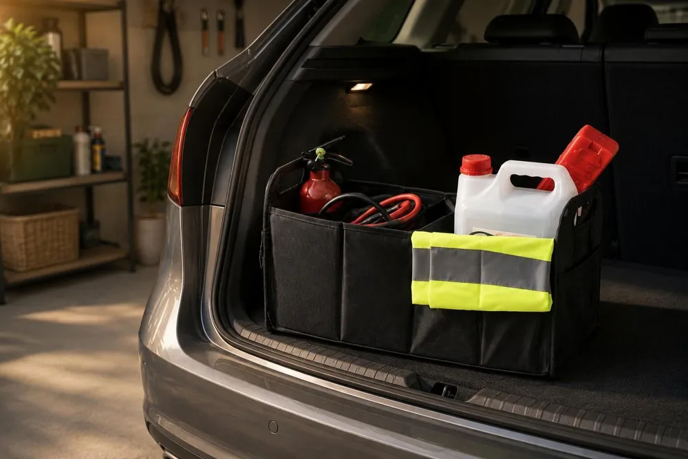 Auto-organizer Simon | Opvouwbaar productfoto 2 - Hidalgo Auto-organizer Simon | Opvouwbaar — productfoto 2